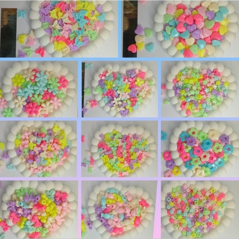 15gr MANIK MOTE SUSU MANIK MOTE KUPU KUPU MANI MOTE BUNGA MANIK MOTE LOVE MANIK MOTE HURUF MANIK MOT