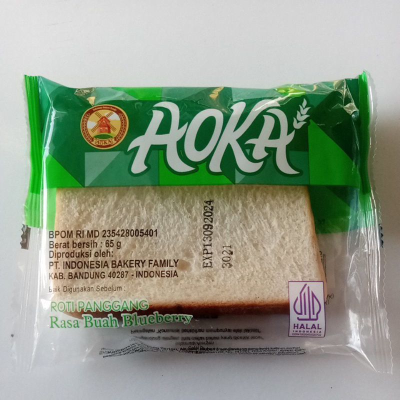 

Roti Aoka rasa blueberry HARGA POL MURAH