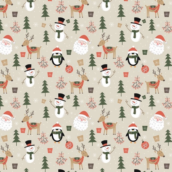 

PRODUK TERBARU BUY 3 GET 4 Kertas Kado Natal Harvest Wrap Paper Xmas Joyland Penguin