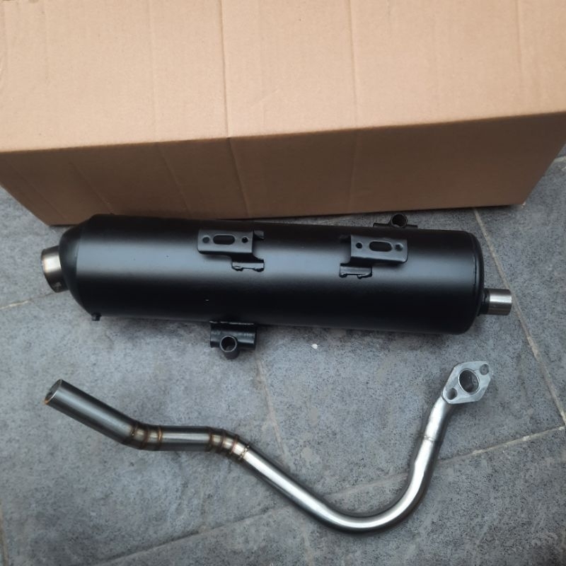 Knalpot Standar Racing Vario 125/150 Led