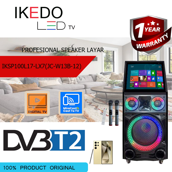 IKEDO Speaker Bluetooth TV Digital AUDIO LAYAR IKSP100L17