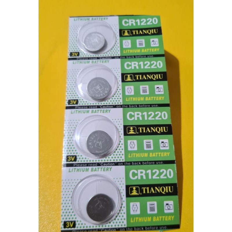 BATERAI CR1220 LITHIUM BATTERY / BATRAI CR1220 (TOSERBAGROSIRKU)