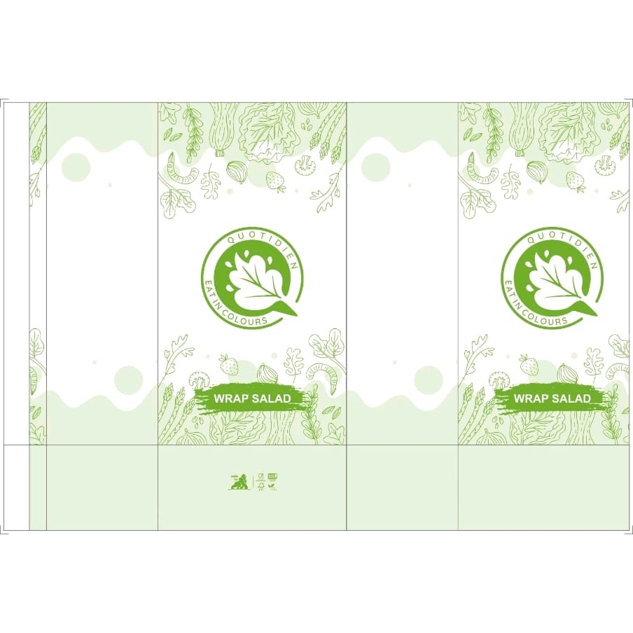 

Custom Paper Bag 11,5 x 6,5 x 20 cm Foodgrade - Paperbag / Kantong Kertas / Packaging