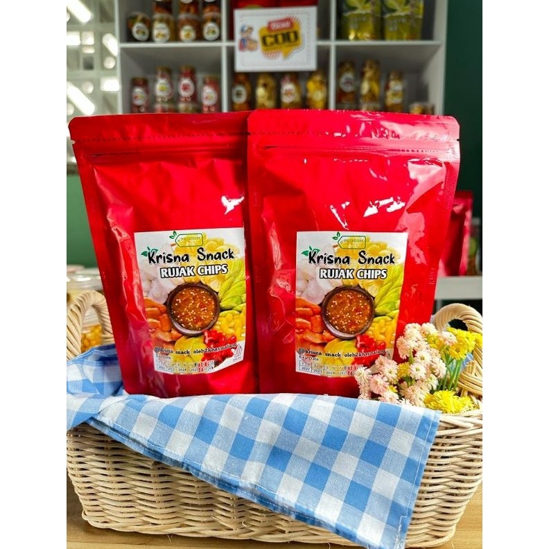 

MURMER RUJAK CHIPS MANGGA KEDONDONG POUCH 1GR