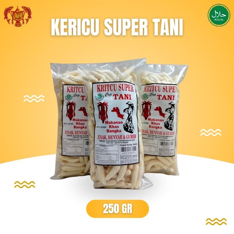 

Kericu khas Bangka cap Tani, 250gr