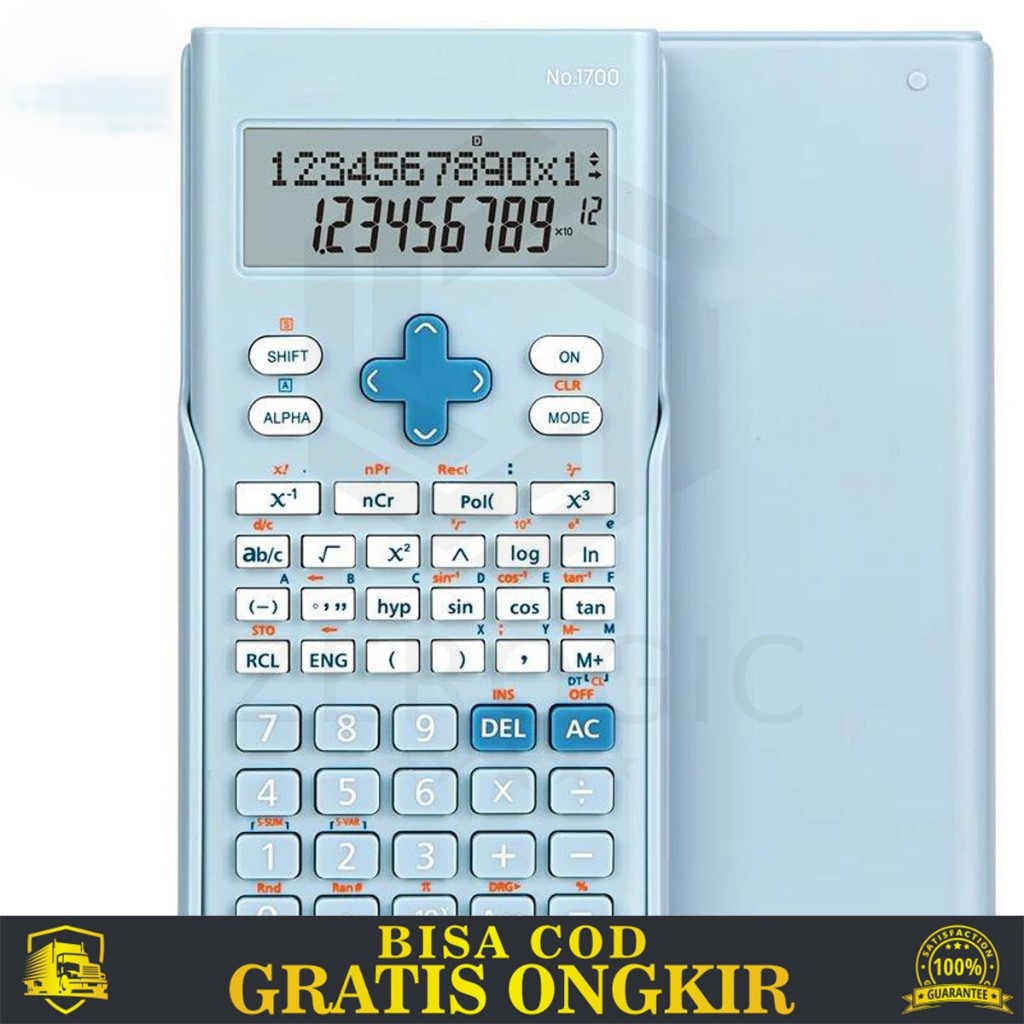 

KALKULATOR SCIENTIFIC MINI SAKU PORTABLE LCD DISPLAY KULIAH SEKOLAH