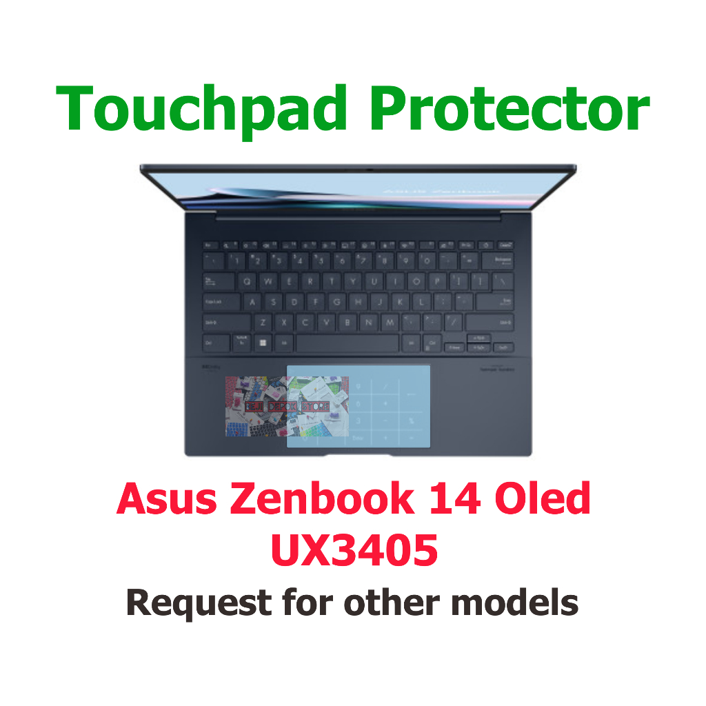 Touchpad Protector Asus Zenbook 14 Oled UX3405