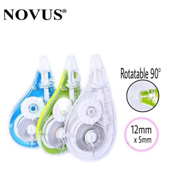 

GROSIRAN MURAH Correction Tape Novus NS 51 Tip ex kertas panjang 12 M