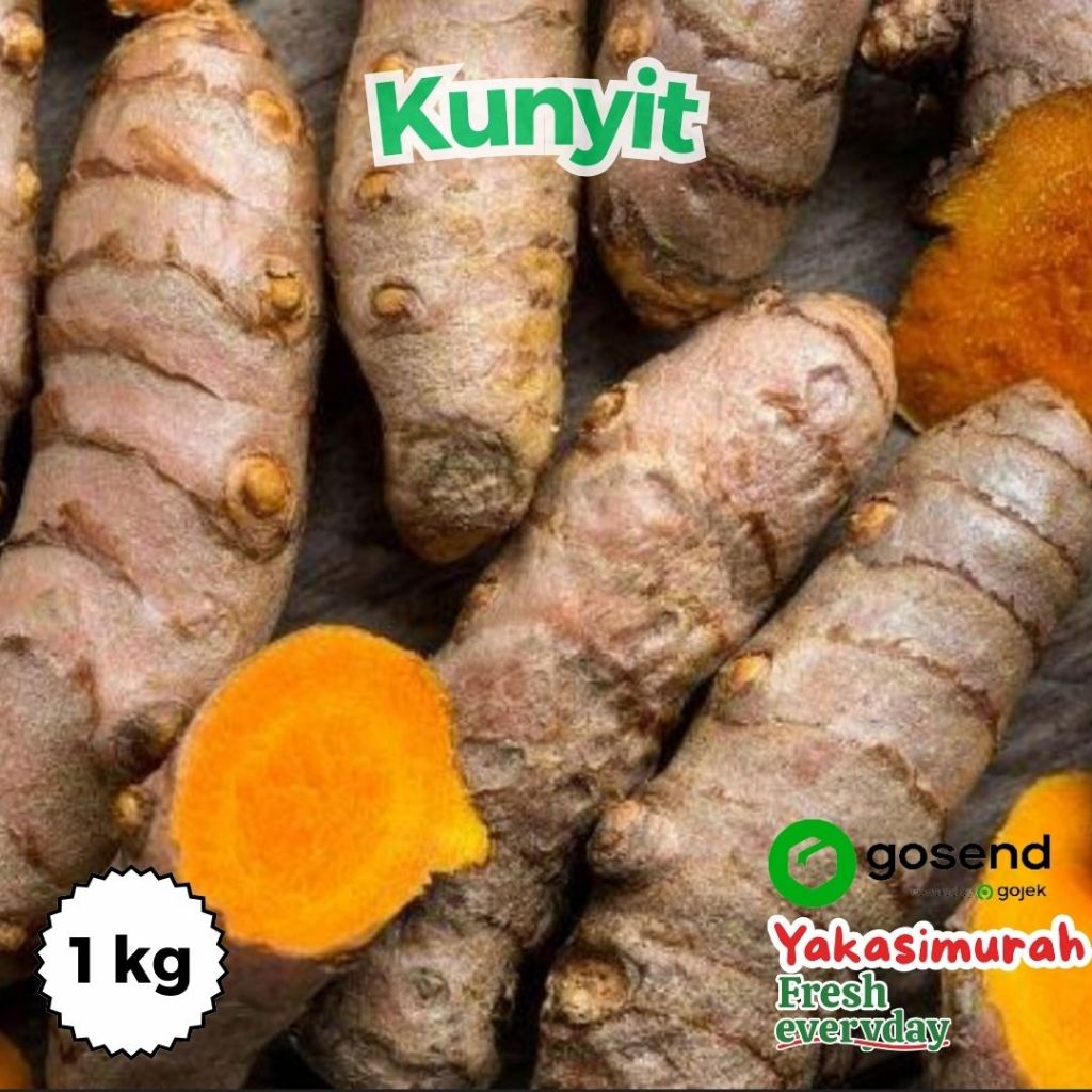 

Kunyit Kuning / Kunti Segar Fresh 1 kg