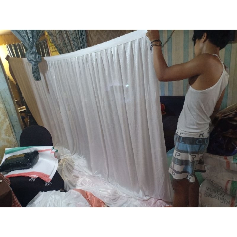 Kain backdrop lamaran 3x3,5