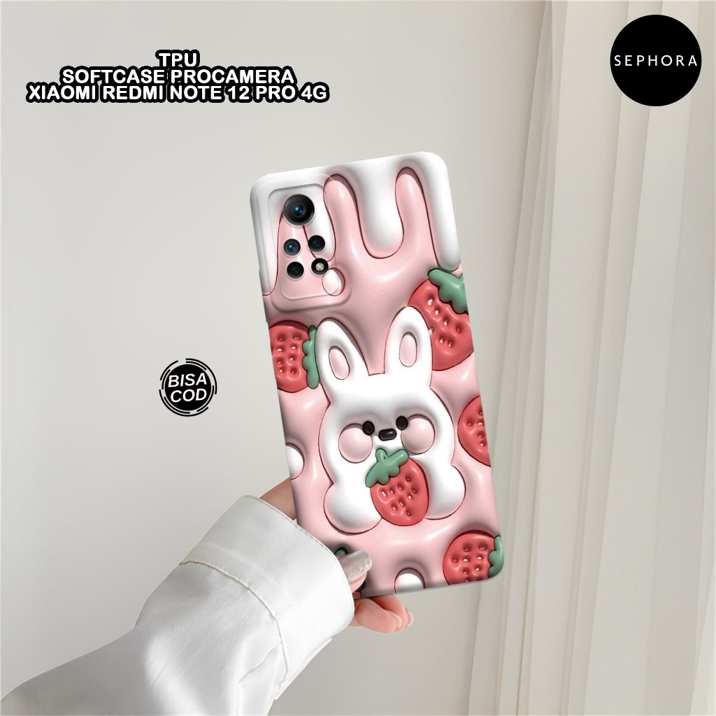 Case Xiaomi Redmi Note 12 Pro 4G - Sephora - Fashion Case Lucu - Softcase Xiaomi Redmi Note 12 Pro 4