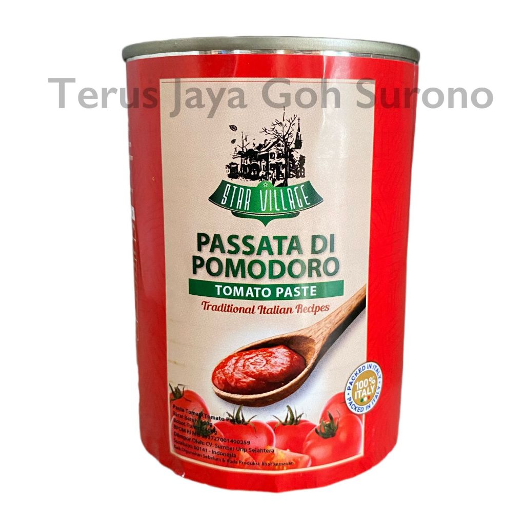 

Star Village Tomato Paste Passata Di Pomodoro Italian 400gr