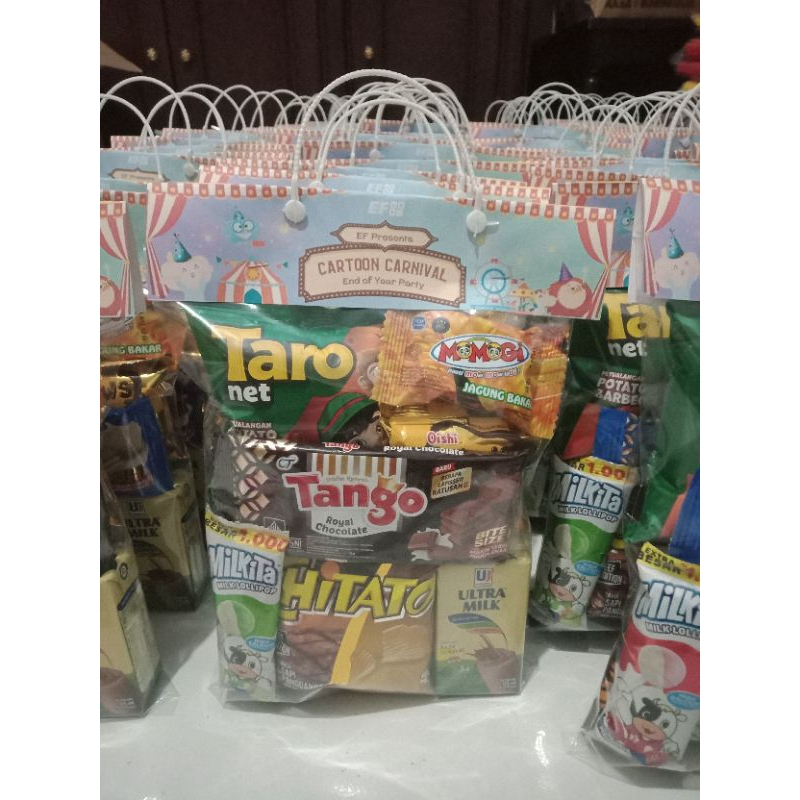 

Paket Snack Acara Anak / Paket Snack Ulang Tahun / Snack Berbagi
