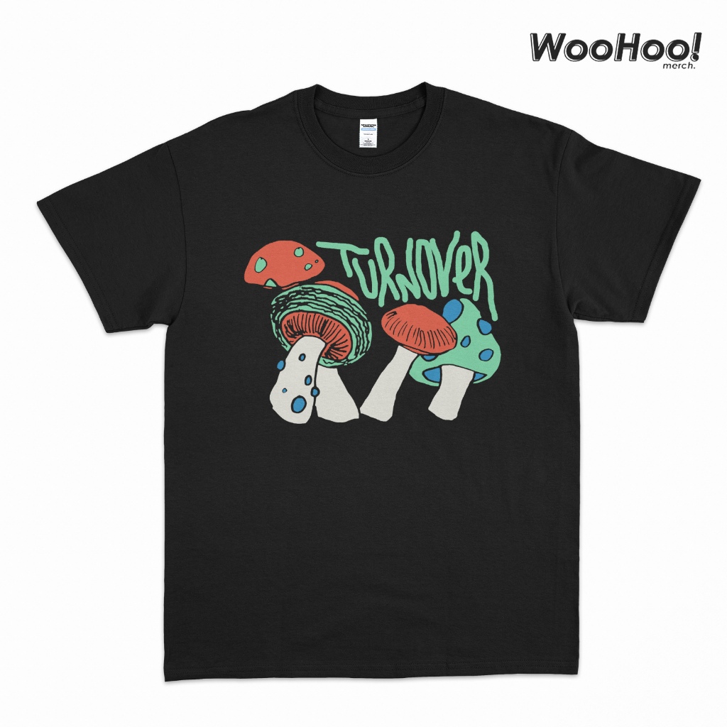 KAOS BAND TURNOVER - MUSHROOM ART