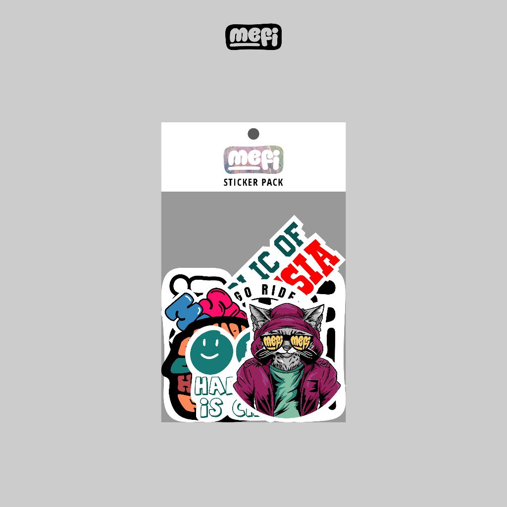 

Sticker Pack by Mefi - 3pcs