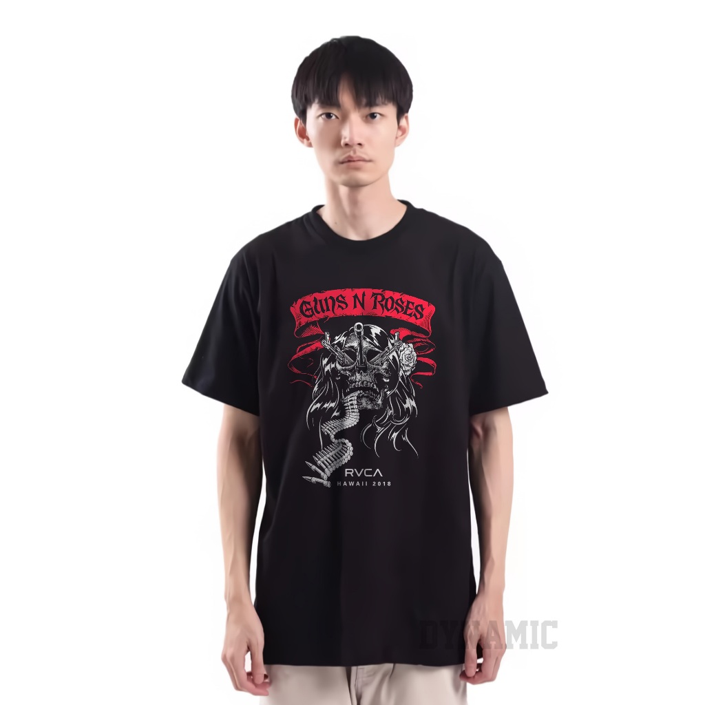 Kaos  / Baju Distro Pria Wanita Tema Musik Guns N Roses 2