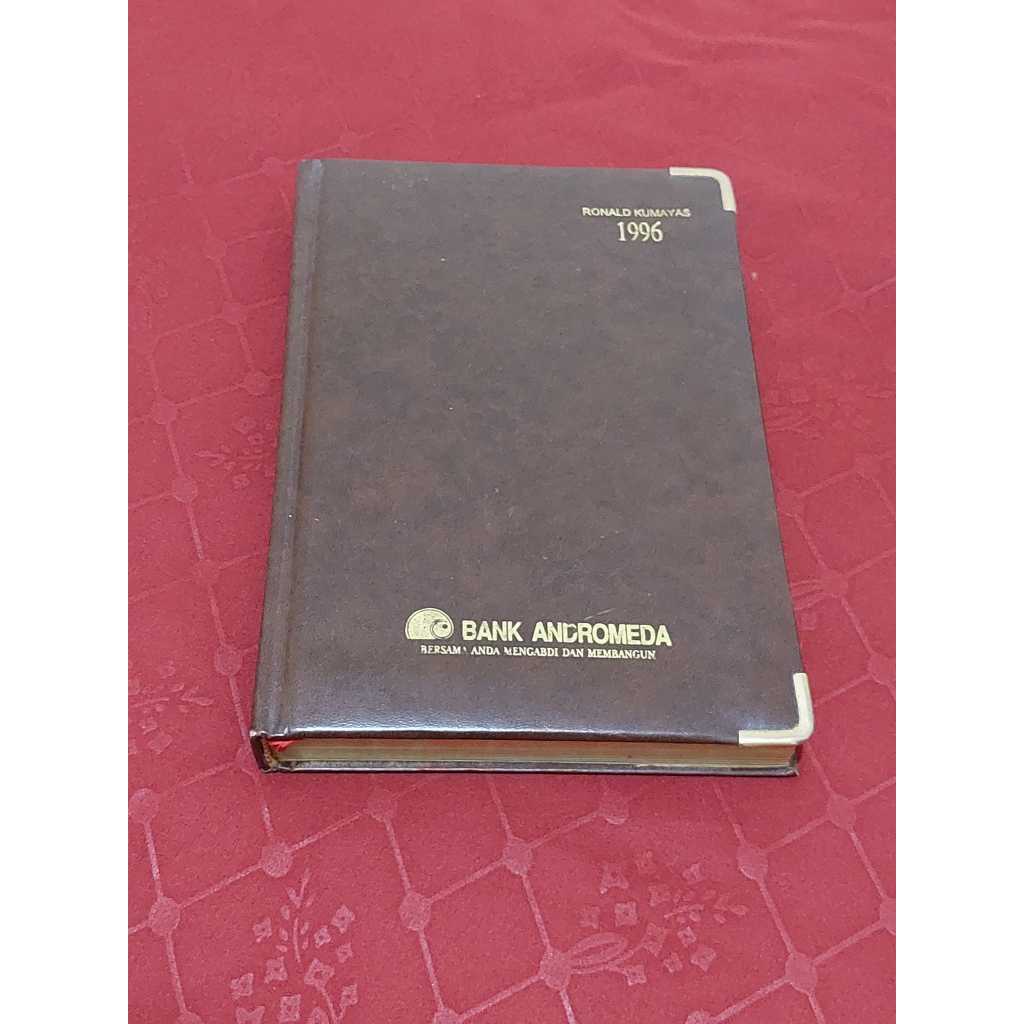 

buku agenda 1996 nos FLEK HALUS