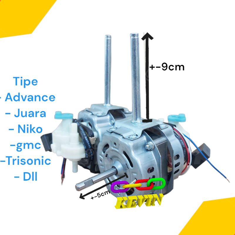 Dinamo Kipas Angin Advance Tds 18 Inch  Mesin Kipas Angin Juara Trisonic