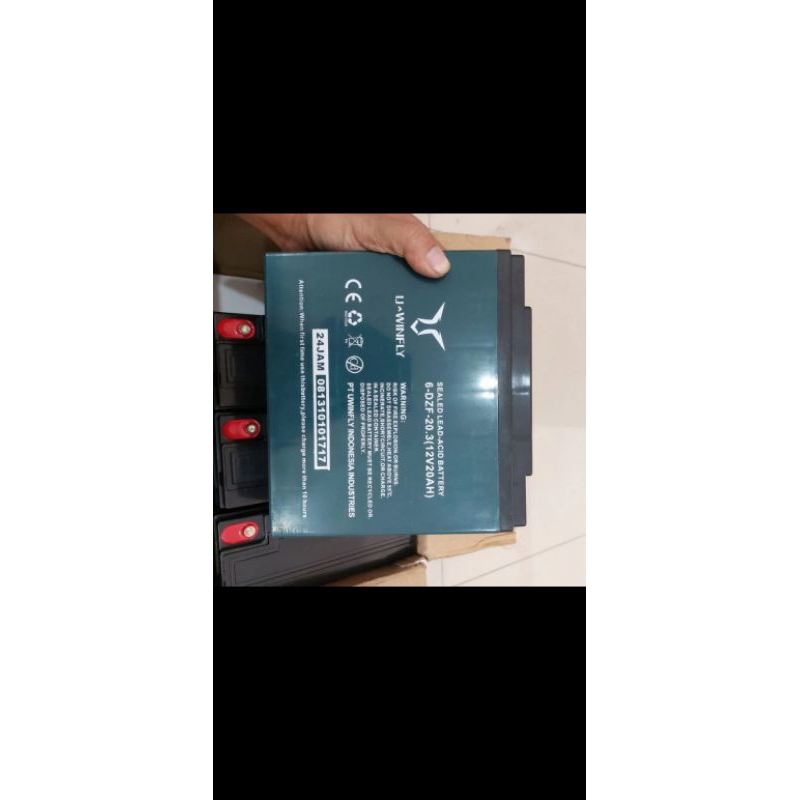 AKI SEPEDA LISTRIK 1 SET 4PCS