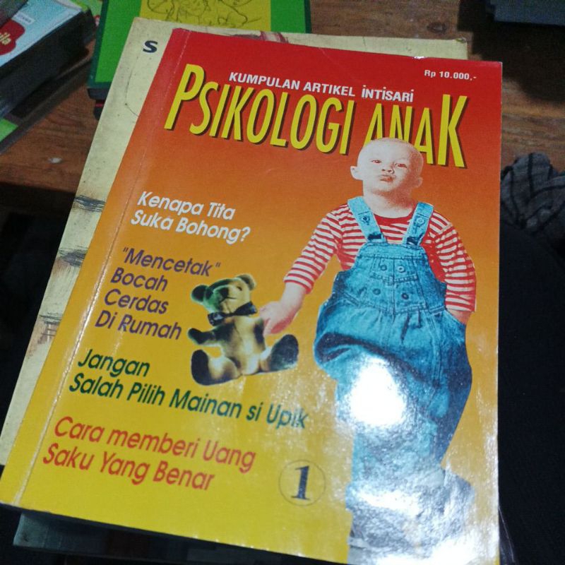 buku kumpulan artikel psikologi anak bekas original