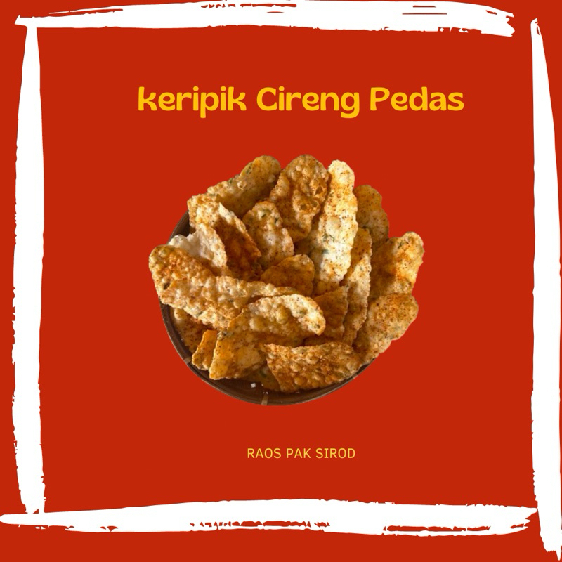 

Keripik Cireng Bawang / Cireng Aril
