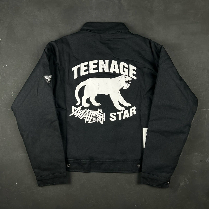 WORK JACKET BAND MIRACLE MATES X TEENAGE DEATH STAR 'DEMON FORCE' OFFICIAL MERCHANDISE