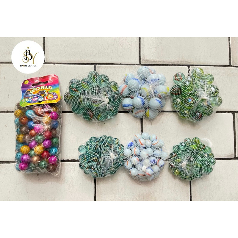 [LOKAL] Kelereng Besar dan Kecil/ Kelereng Warna