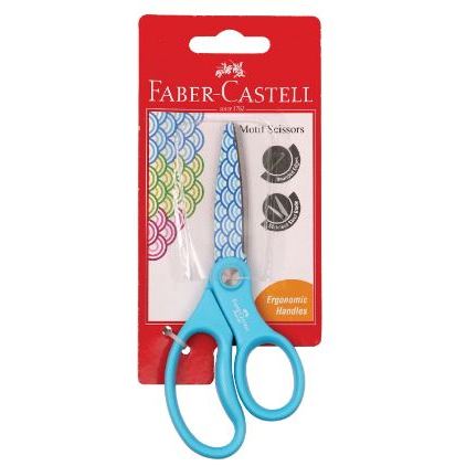 

Gramedia Bandung TSM - Faber Castell Gunting Bermotif Warna Biru Ukuran 14 cm