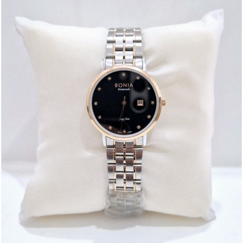 Bonia Diamonds BNB10320 kombinasi jam tangan cewek original