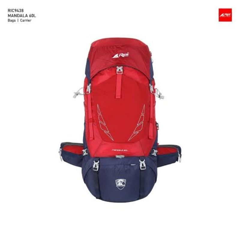 CARRIER AREI MANDALA 60L INCLUDE RAINCOVER "SECOND"