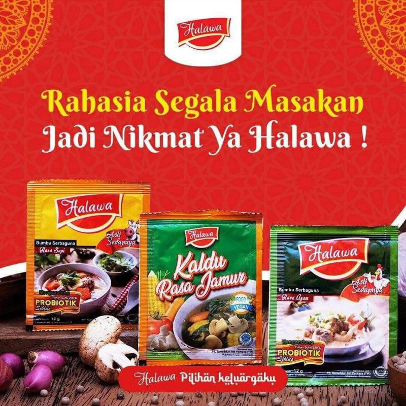 

Halawa penyedap masakan