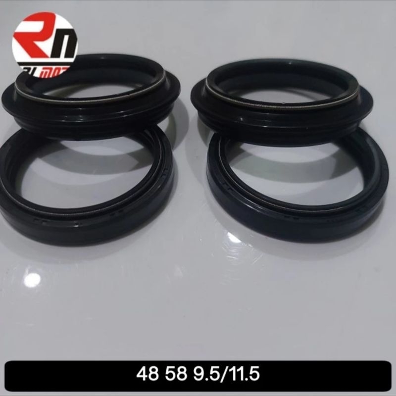 SEAL SHOCK UP SIDE DOWN 48 58 9.5/11.5 YZ YZF YZFX CRF KXF 250 250F 250R UPSIDE DOWN UPSIDE-DOWN UPS