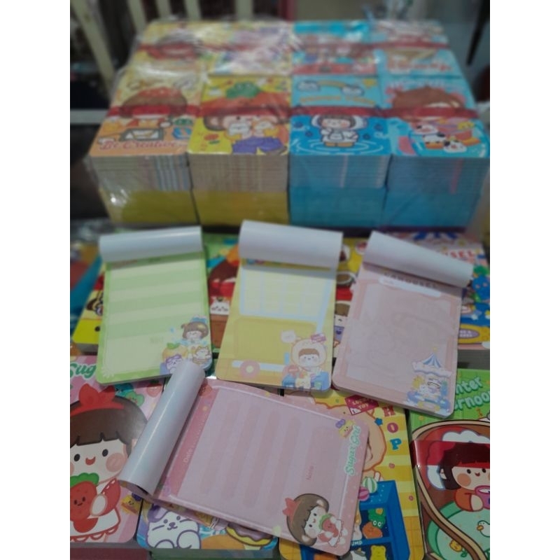 

Memo Momo- 5pcs Buku Memo Kecil