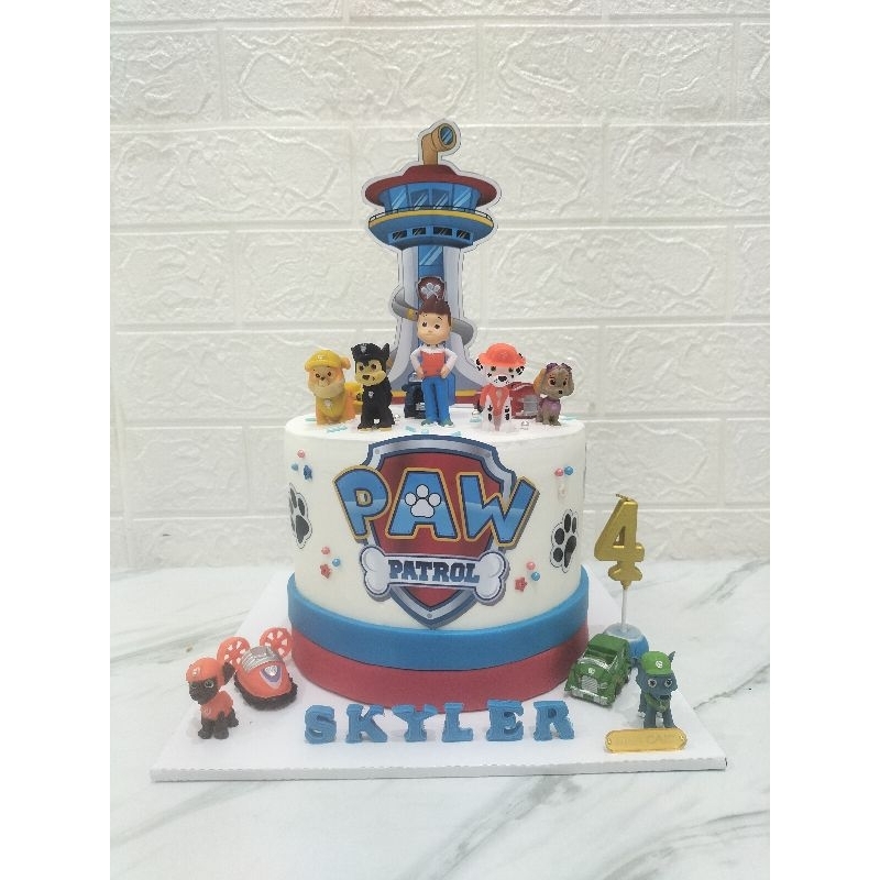 

KUE ULANGTAHUN PAW PATROL, BIRTHDAY CAKE PAW PATROL