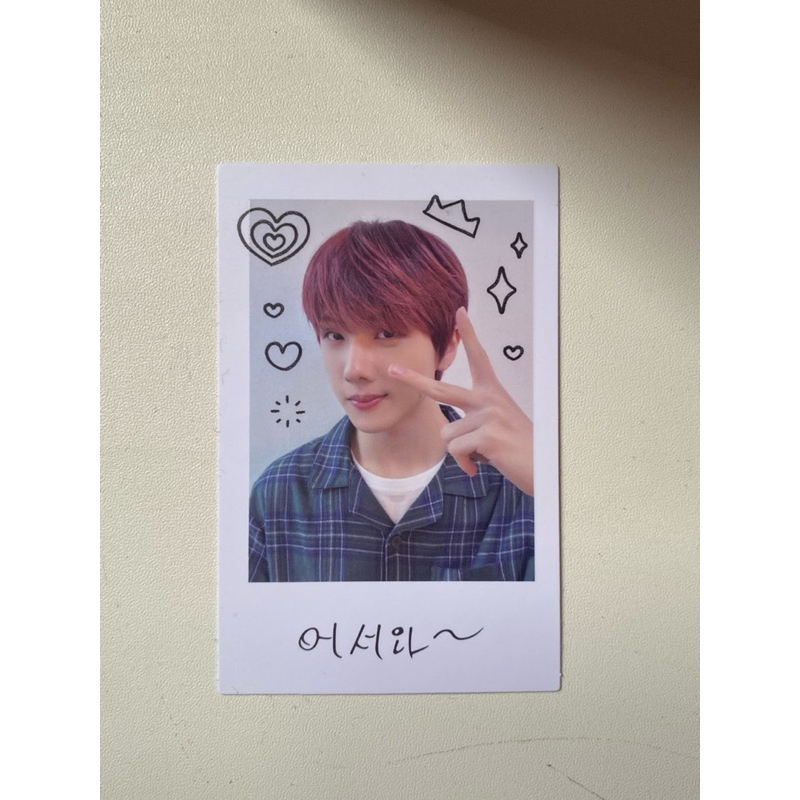 polaroid nct home jisung versi b