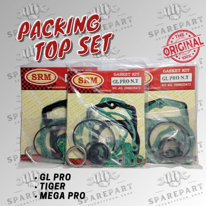 PACKING TOP SET GL PRO NEOTECH/TIGER/MEGAPRO