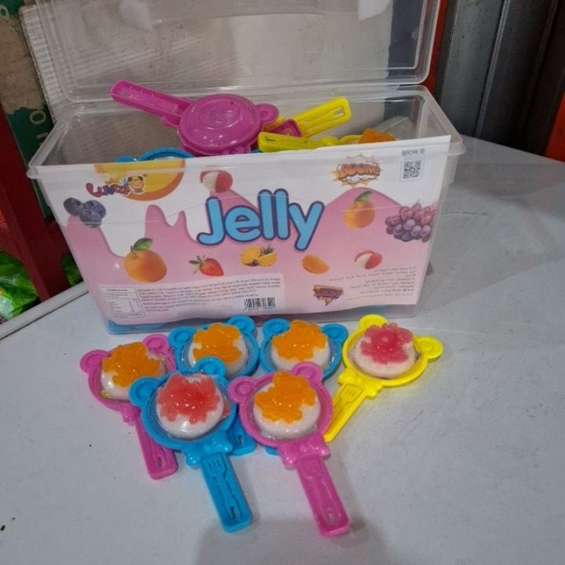 

LUVMI Crab jelly motif telur ceplok nikmat dan kenyal isi 30 pcs