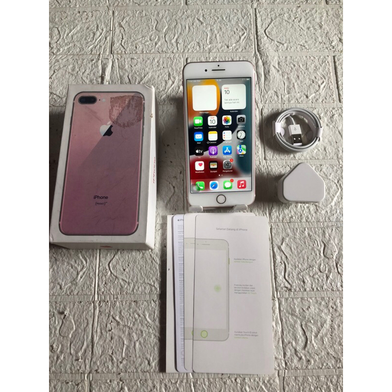 Iphone 7 plus 32gb inter fulset mulus no minus
