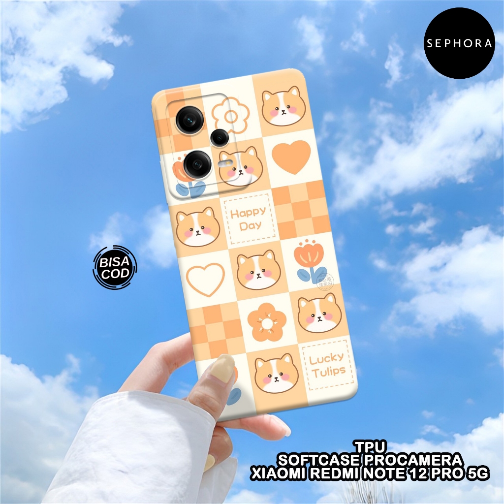 Case Xiaomi Redmi Note 12 Pro 5G - Sephora - Fashion Case Lucu - Softcase Xiaomi Redmi Note 12 Pro 5