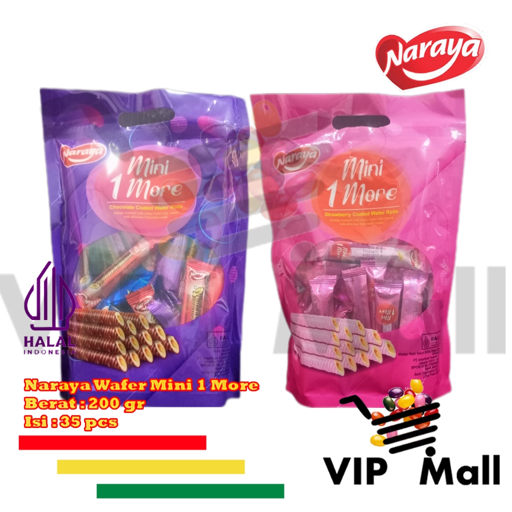 

Naraya Mini 1 More Wafer Chocolate 200Gr.