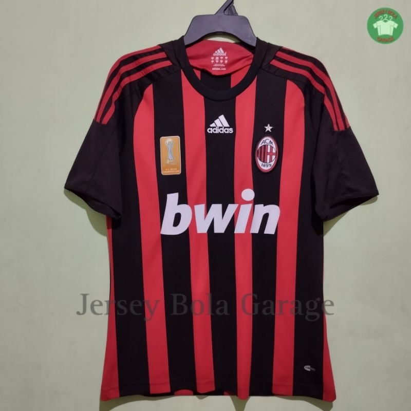 Jersey Bola AC Milan Home 2008 2009