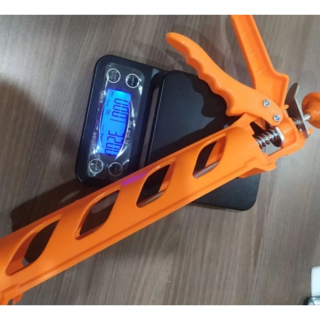 Tembakan Lem Botol Sealant / Alat Lem Kaca Silikon Aquarium Fiber ABS