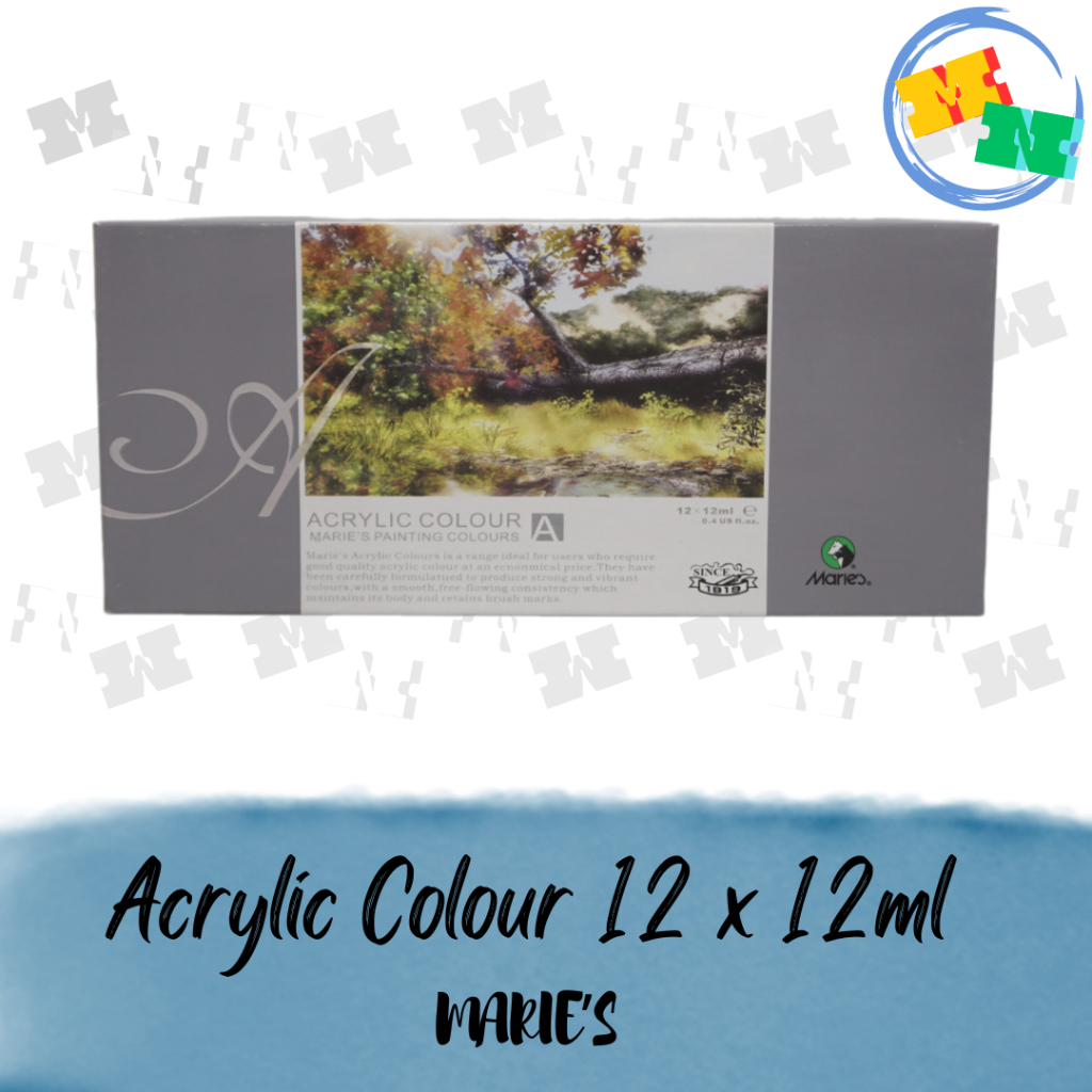 

Cat Akrilik Marie's Acrylic Colour 12 x 12 ml