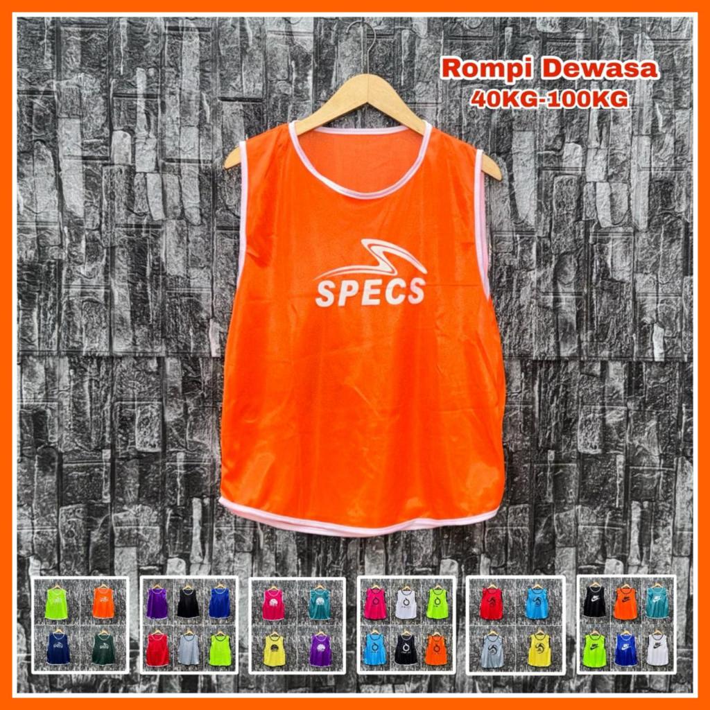 Rompi Dewasa - Rompi Latihan Bola Rompi Latihan Futsal Pria Wanita Rompi Olahraga Running Sport Mode