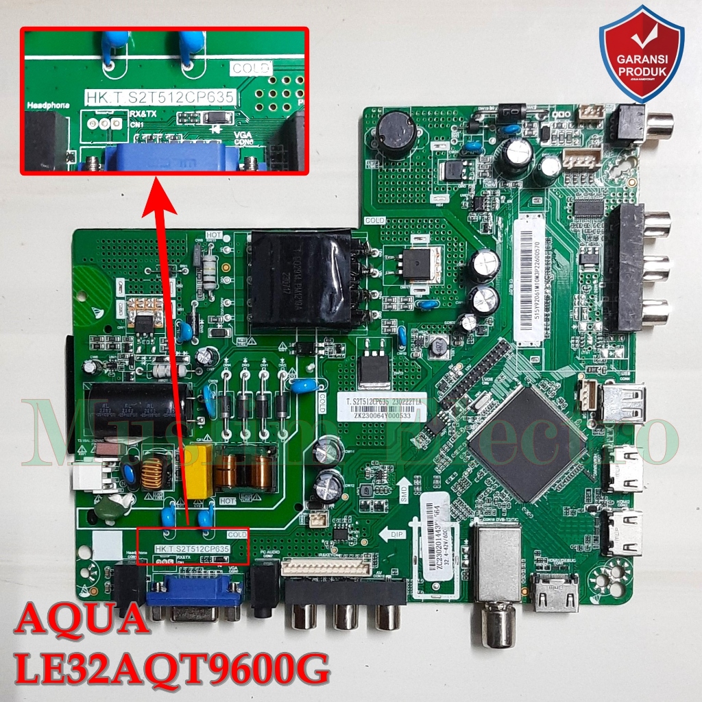 Mainboard LED TV Aqua LE32AQT9600G LE32AQT9600 32AQT9600G 32AQT9600