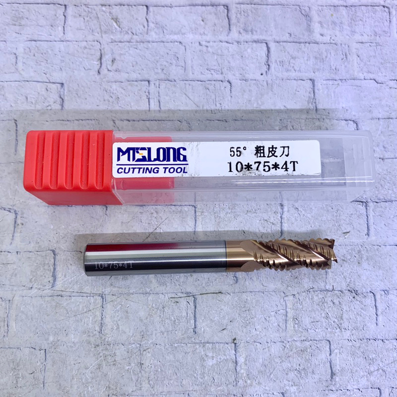 Endmill 10 mm roughing carbide baru..Endmill 10mm