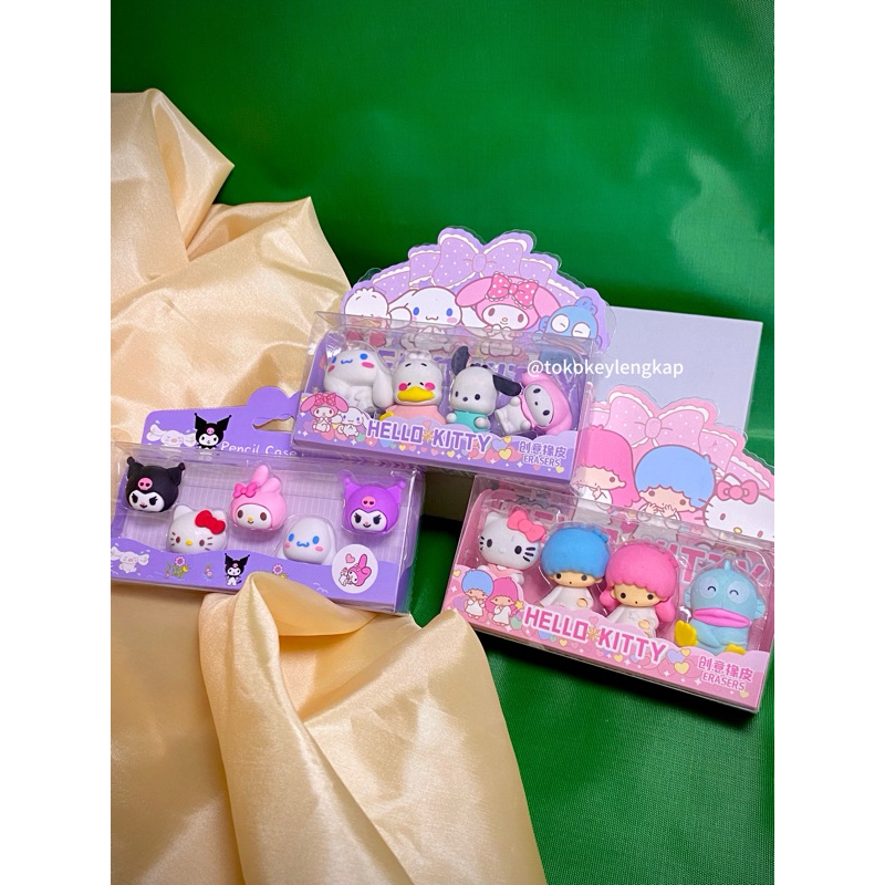 

KEY - Penghapus Tutup Pensil Sanrio Super Lucu & Trendy