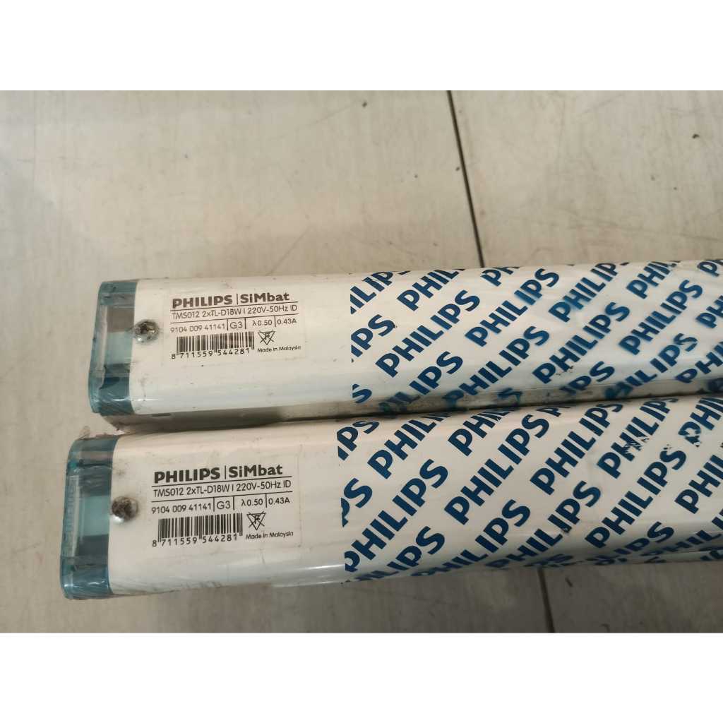 Philips SiMbat Kap Lampu neon TL 1x18 watt (60cm)