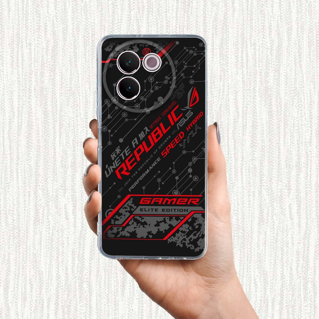 Case VIVO V30E 2024 - Casing VIVO V30E Terbaru 2024 MIRACLE CASE [ MOTIF 32 ] Silikon VIVO V30E -  C
