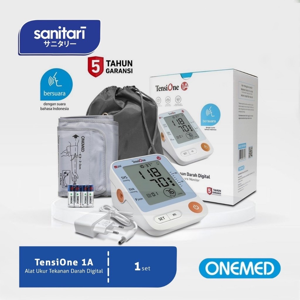 Tensione 1A Tensimeter Digital Tensi Digital Alat Ukur Tekanan Darah